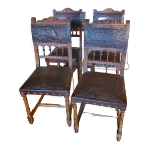 lot de chaises brettonnes