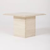 Travertine coffee table or side table
