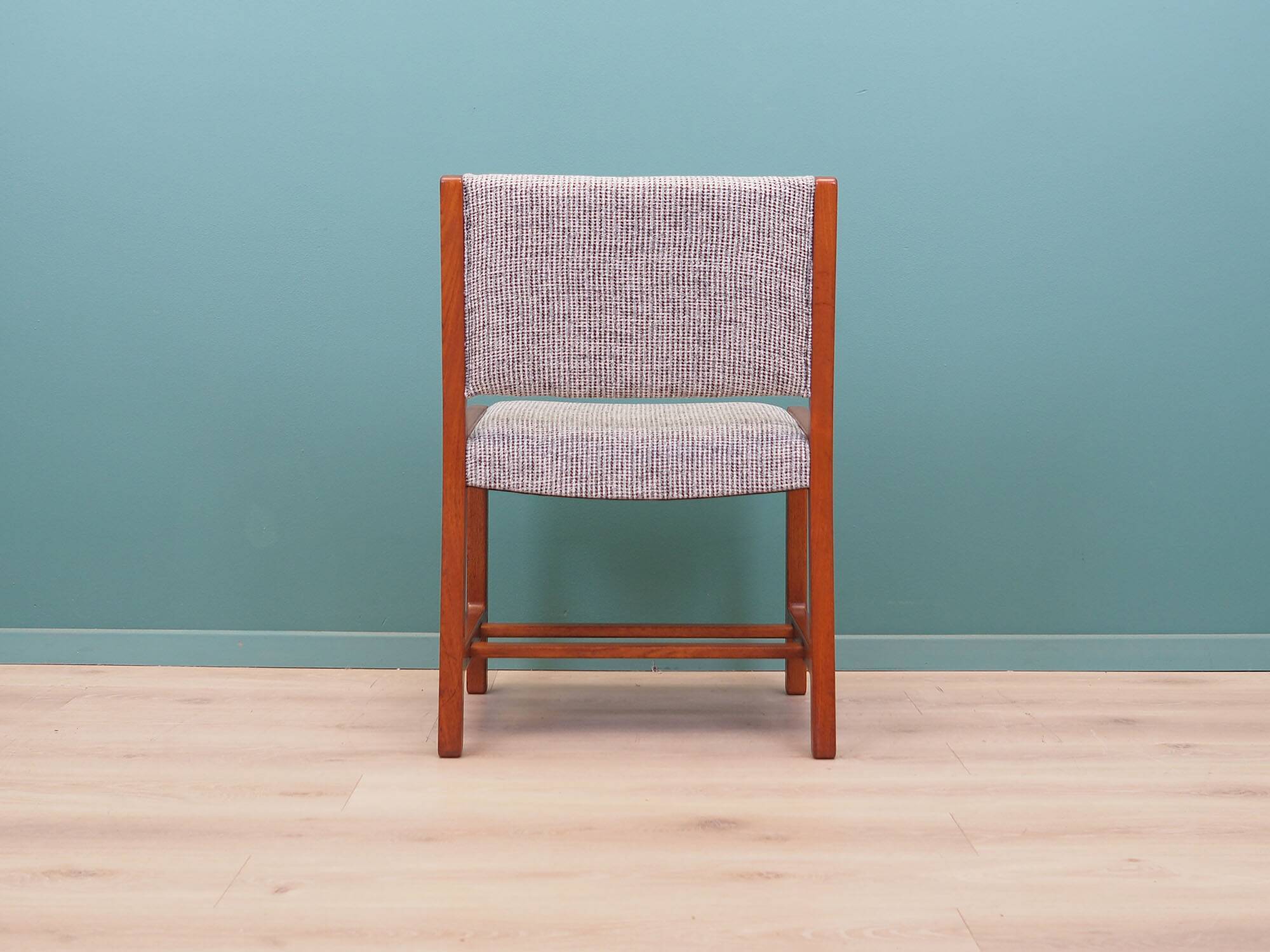 Set of five teak chairs, Danish design, 1970s, production: Denmark