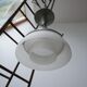 Two Tone Antique Glass Ceiling Pendants (2)