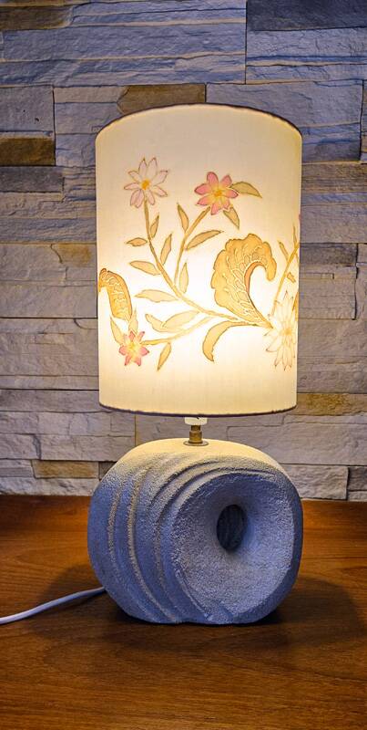 Table lamp signed by Arsène Galisson, 1970s