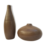 Set of 2 ceramic soliflores