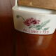 Old ceramic Luxeuil carny decoration matchbox
