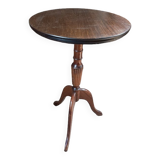 Guéridon table console bois pieds tripode bois dp 052307