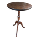 Pedestal table console wood legs tripod wood dp 052307