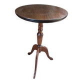 Pedestal table console wood legs tripod wood dp 052307
