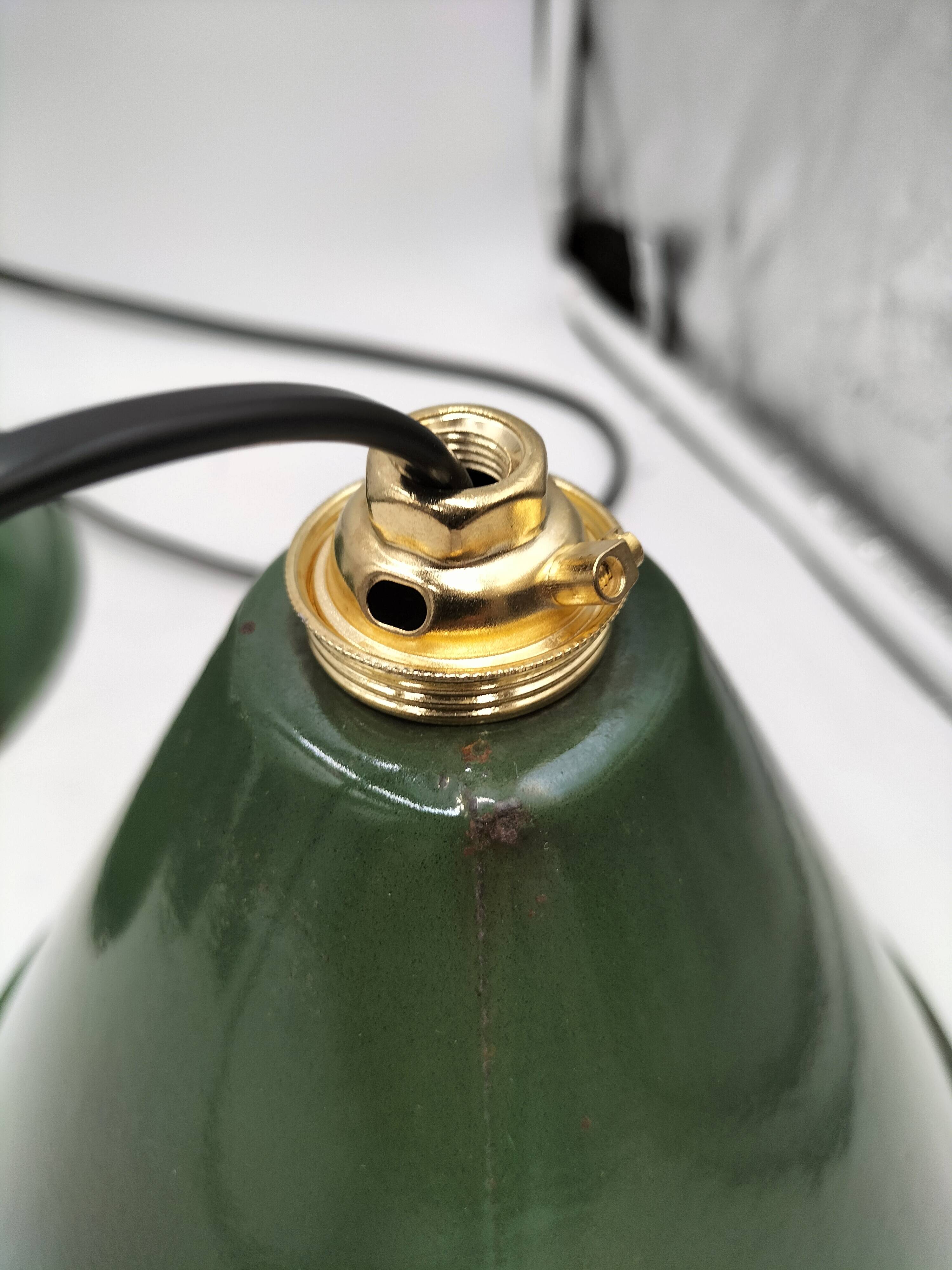 Enamelled sheet metal cone suspensions