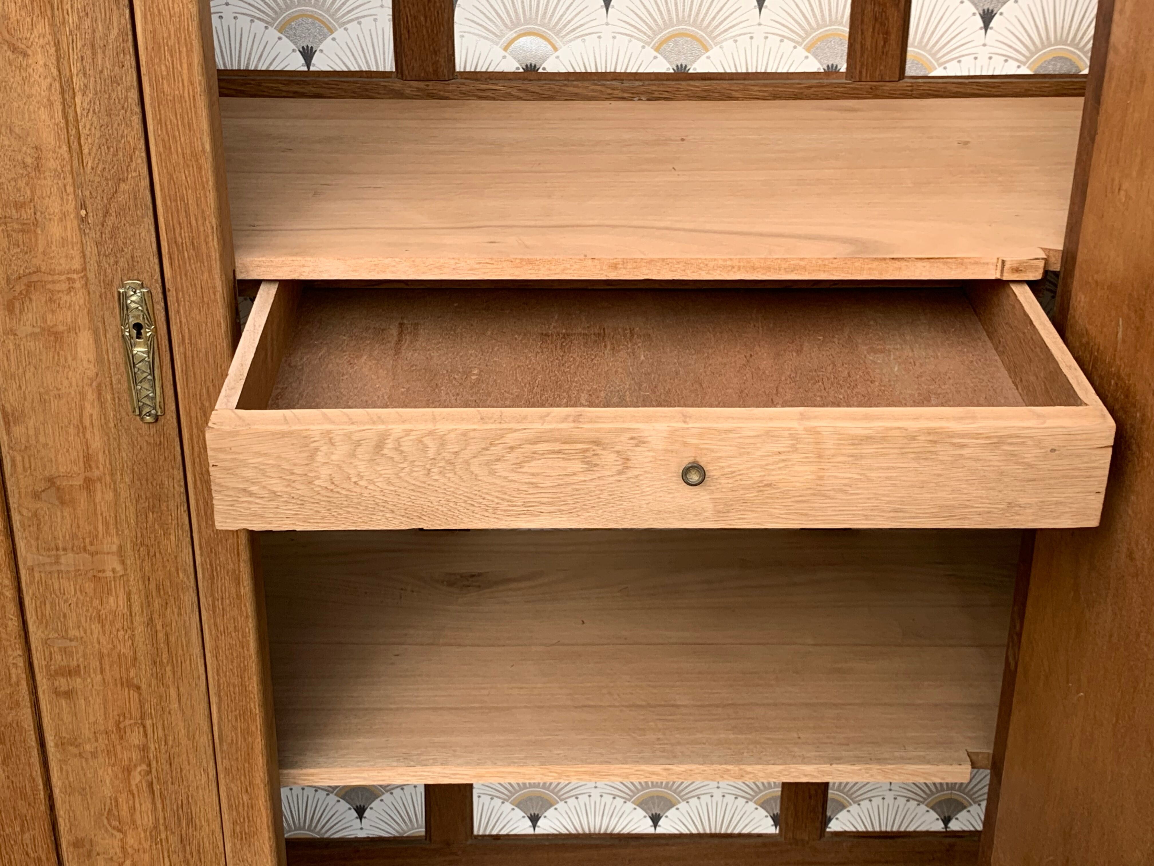 Parisian cabinet wood raw 1930