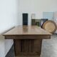 Oak desk in Art Deco style.