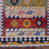 Handmade Indian Kilim Sivas 200x140cm