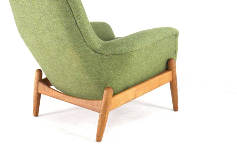 Arnold Madsen & Henry Schubell for Bovenkamp armchair Helge fully restored