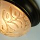 beautiful mid century CEILING FIXTURE plafoniere flush mount 1970