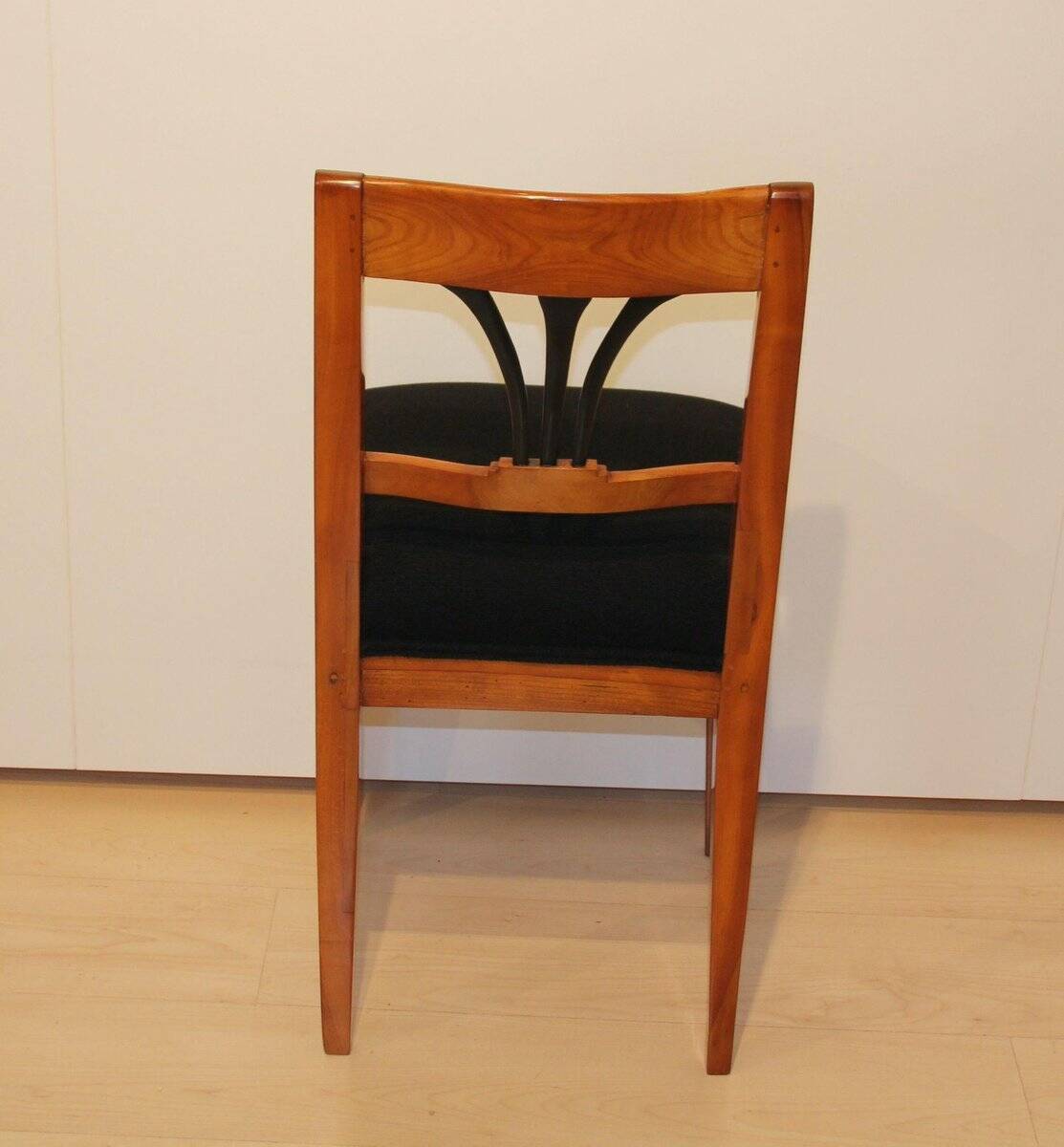 Biedermeier Side Chair, Cherry Wood, South Germany, 1830s