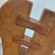 Lot de 4 chaises brutalistes De Puydt