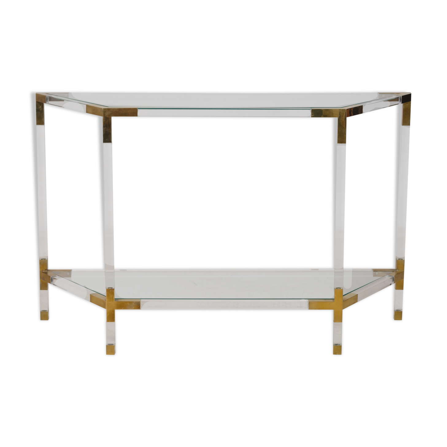 Plexiglas console 1960