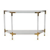 Console plexiglas 1960