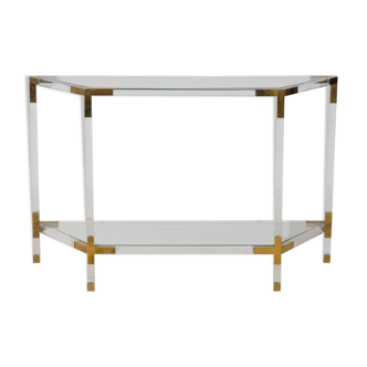 Plexiglas console 1960