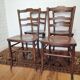 4 bistro chairs