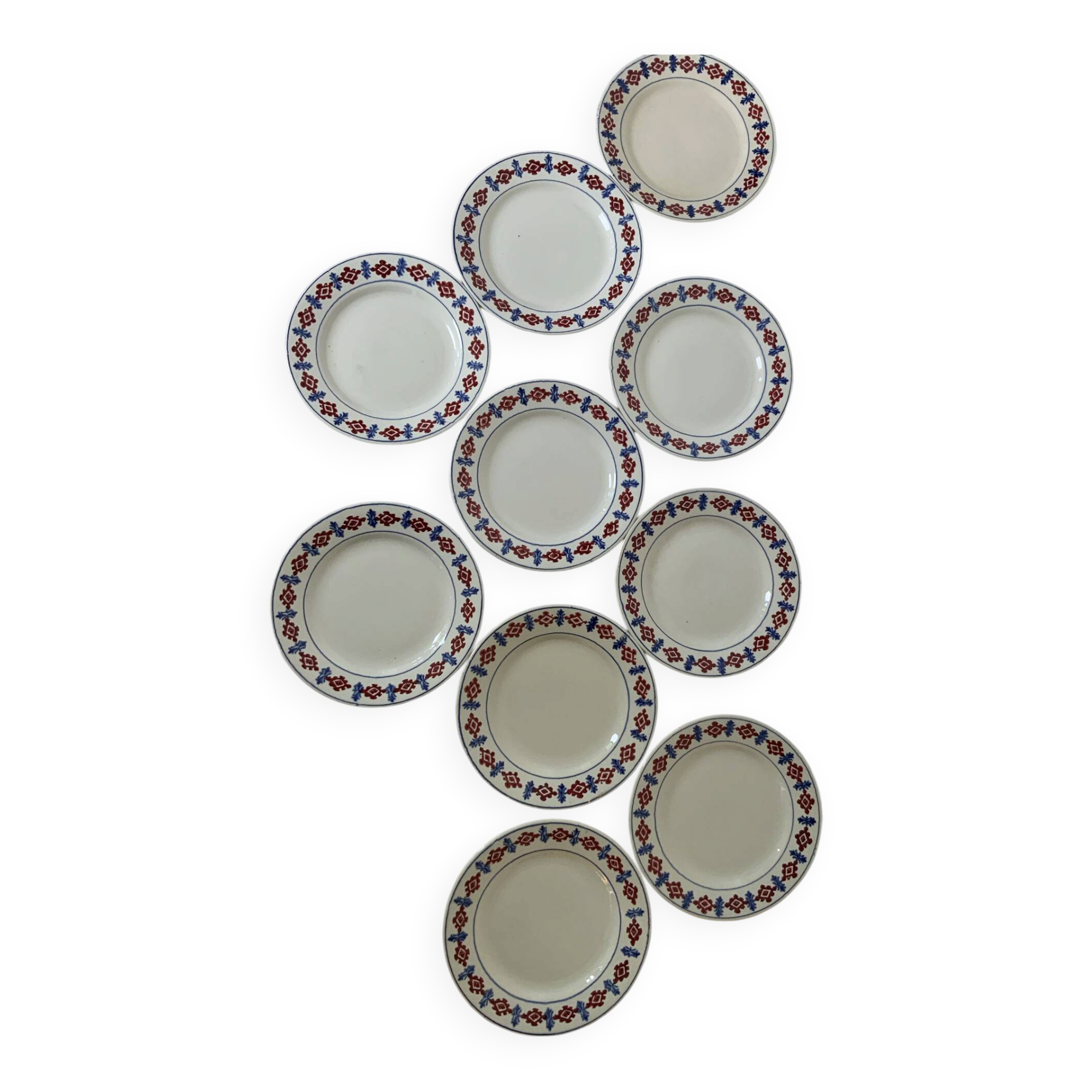 Ironstone plates