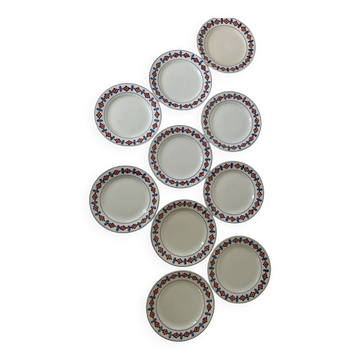 Ironstone plates