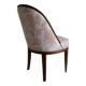 2 Art Deco mahogany curved back chairs | France | 1920s