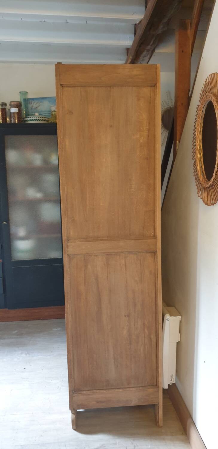 Parisian solid oak wardrobe