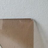 Magazine rack in plexiglas smoked 70s