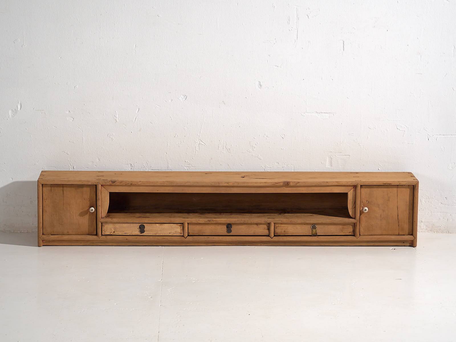 Small antique TV cabinet (c.1900)