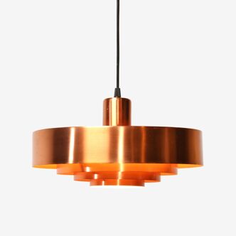 Jo Hammerborg Copper Roulet pendant lamp for Fog and Morup