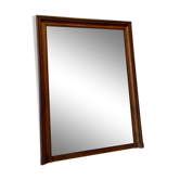 Mirror in chiseled solid wood  85.5 x 115 cm