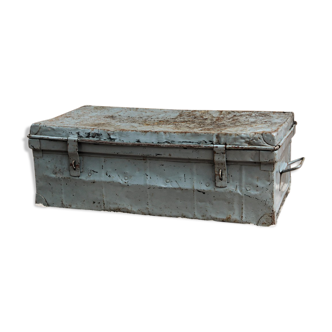 Old metal canteen