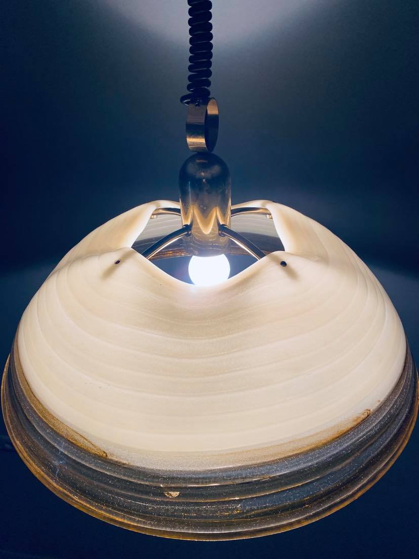 Plafonnier Italie années 70