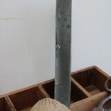 Panel letter in zinc