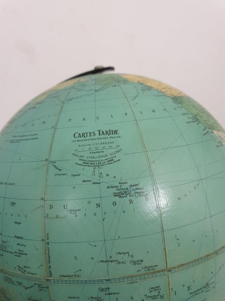 Vintage Globe - Tripod Globe