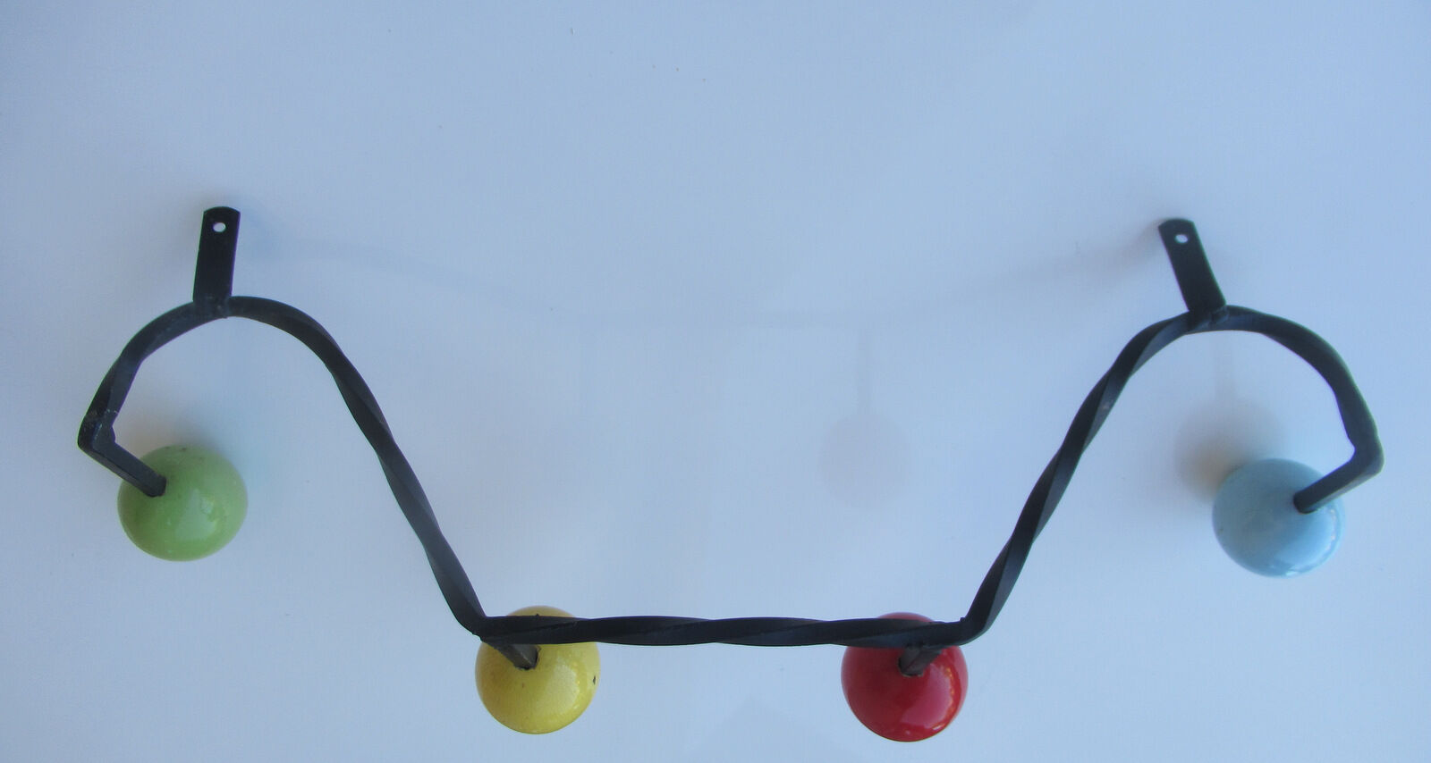 Wall-mounted coat rack, vintage