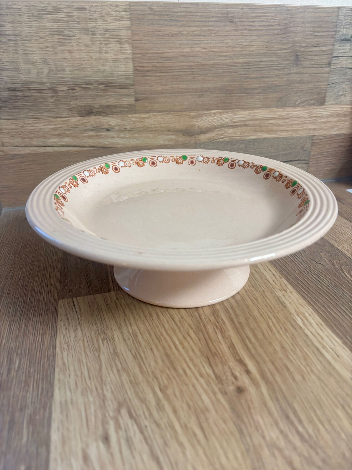 Vintage compote dish Longwy Betty