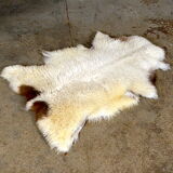 Sheepskin blanchette vintage deco cocooning 65x92cm