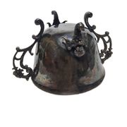 Art Deco sugar bowl from Hefra, Poland, 1970s