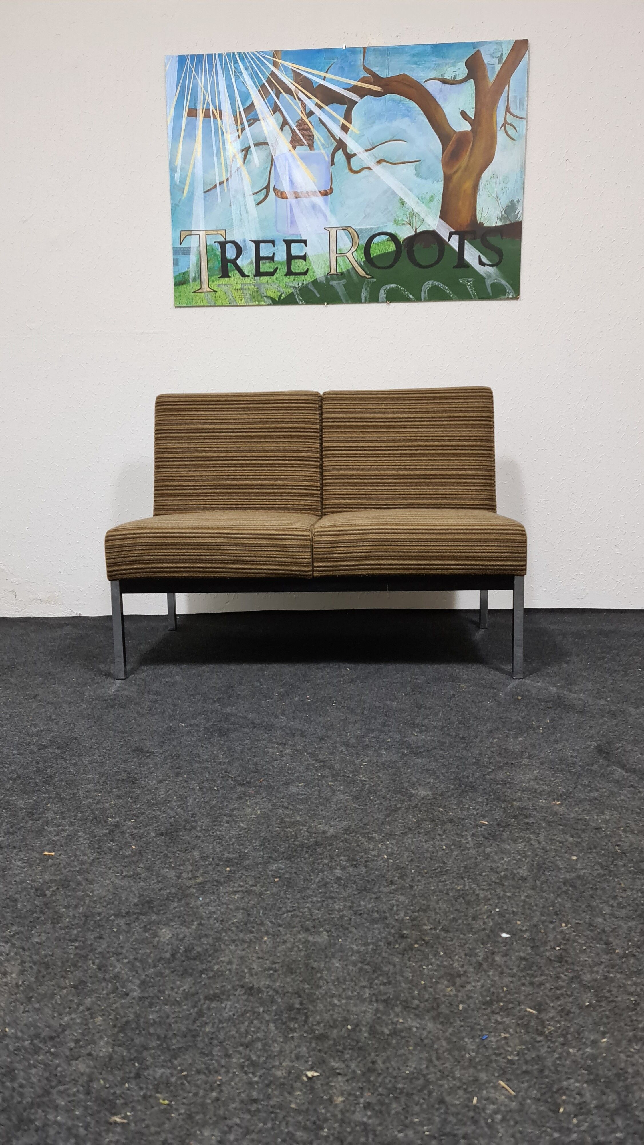 Vintage two seater sofa