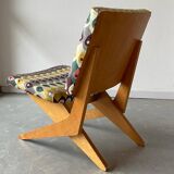 Scissor lounge chair by Jan van Grunsven for Pastoe, model FB18, Dutch 1960s