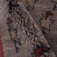 Vintage handmade Turkish rug 110x210 cm