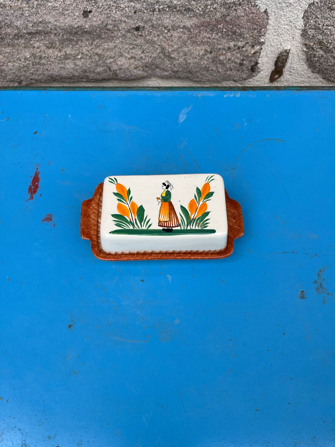 Butter dish Quimper