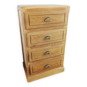 Oak chiffonier and shell handles