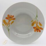 6 porcelain deep plates “chriss g. collection”