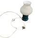Vintage blue table lamp / small lamp