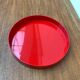 Vintage Space Age Red Tray from Boltze Design, 1970s