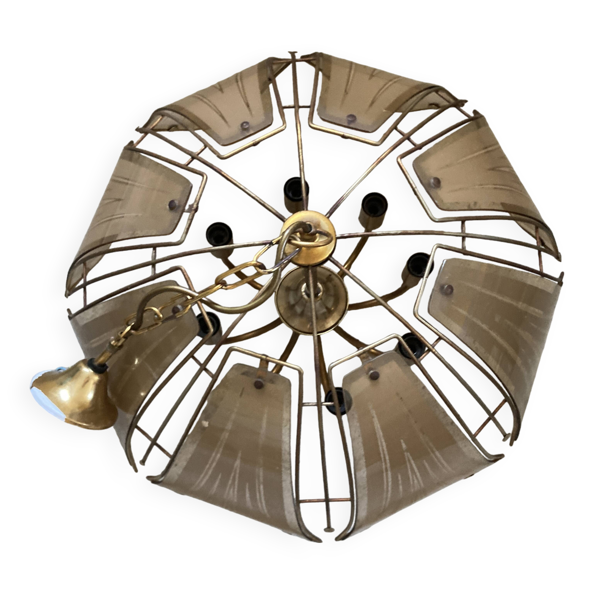 Suspension vintage marguerite