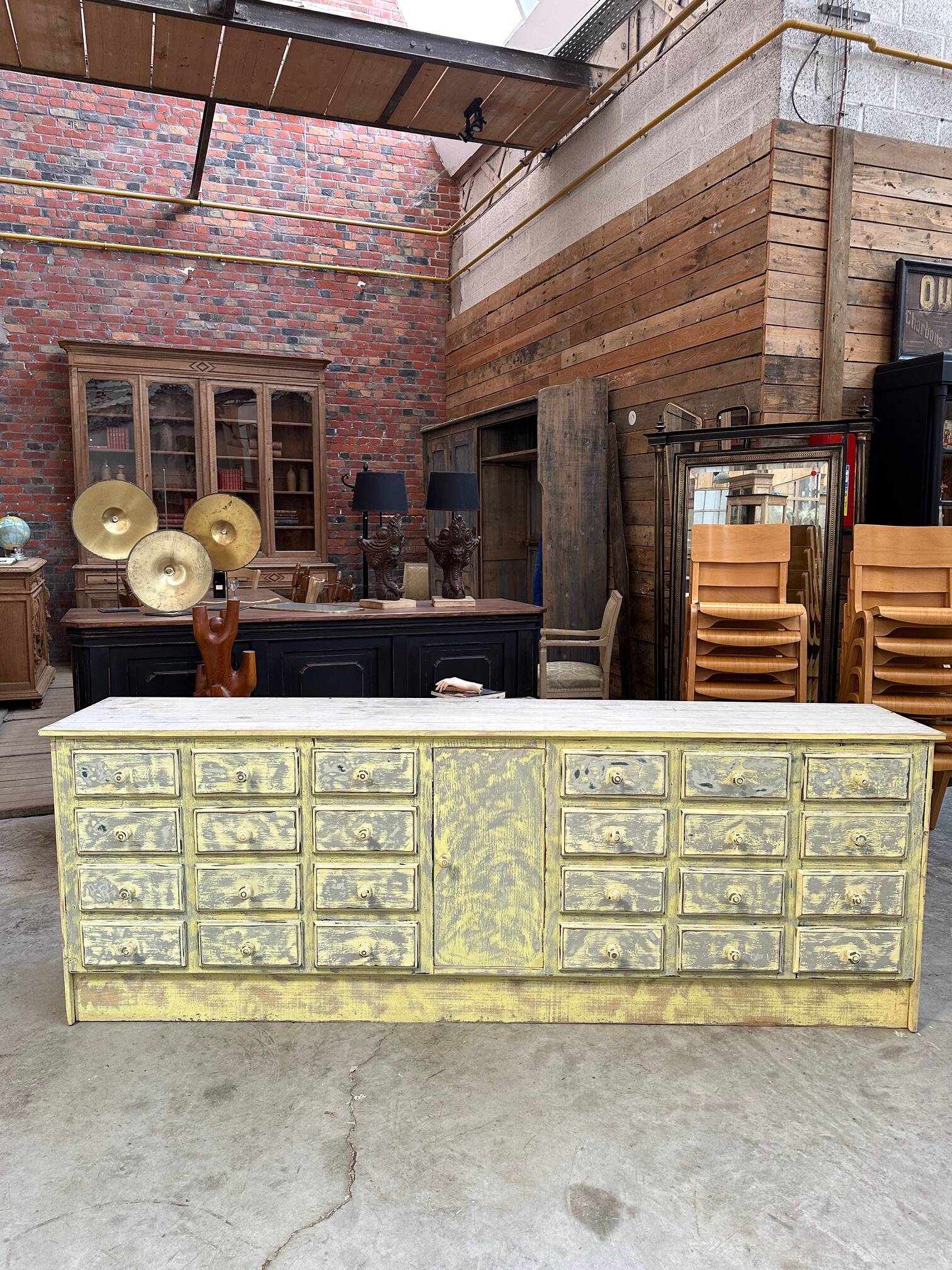 Workshop furniture, early 20th century