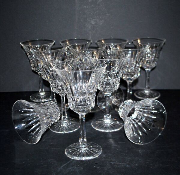 Villeroy Boch lot de 12 verres à vin en cristal taillé – modèle Royal VB H14.5cm