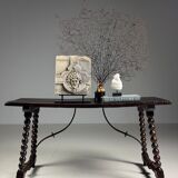 Spanish table 18th century bobbin